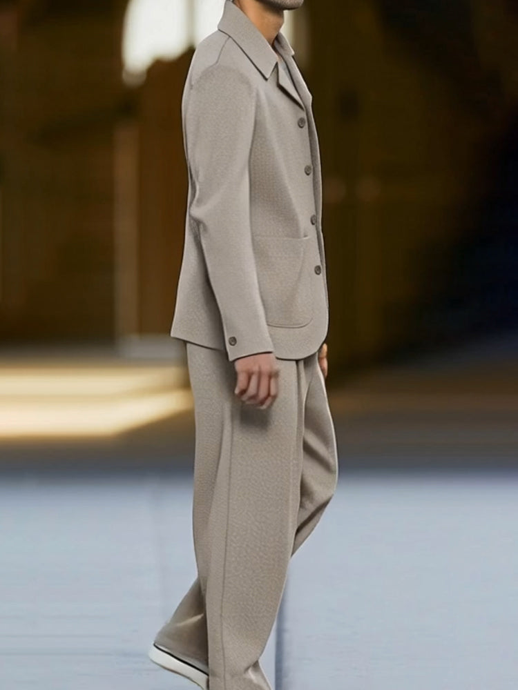 Modern Smart Casual Suit Set