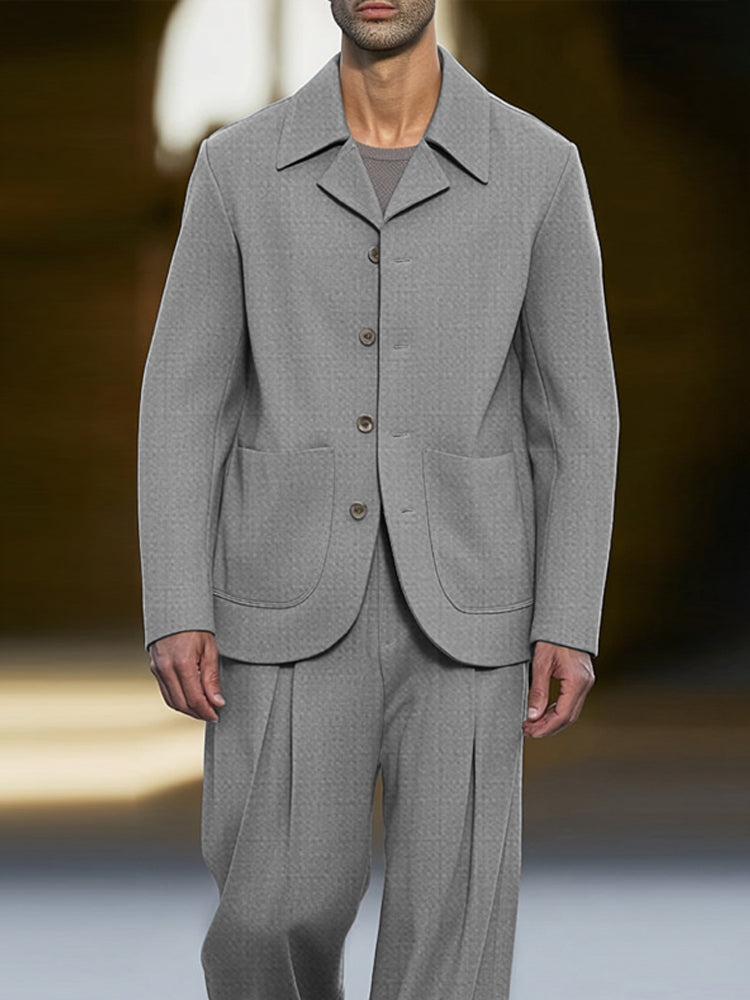 Modern Smart Casual Suit Set