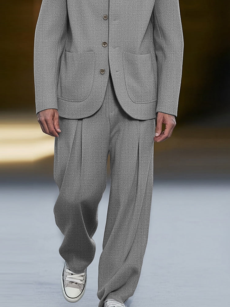 Modern Smart Casual Suit Set