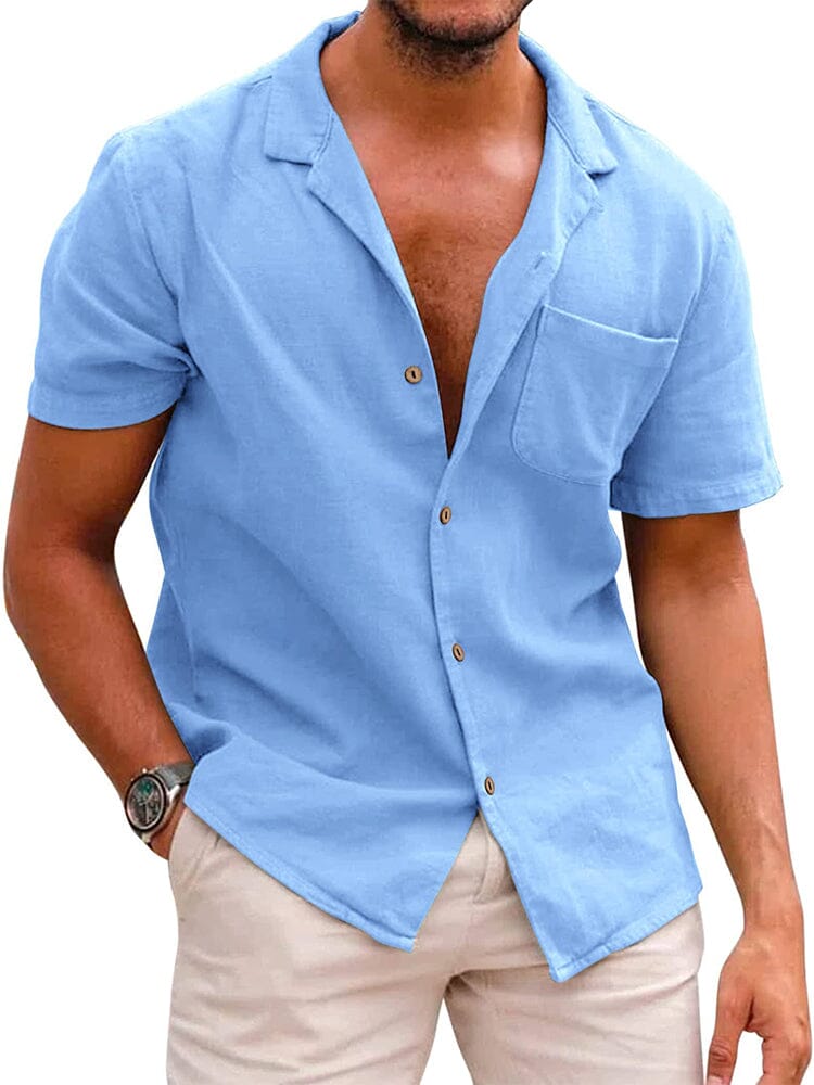 Hawaiian Floral Beach Shirts (US Only)
