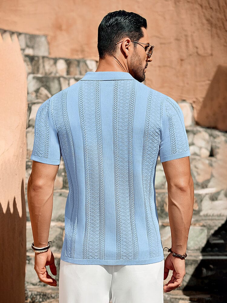 Vintage Knit Button Up Shirt (US Only)