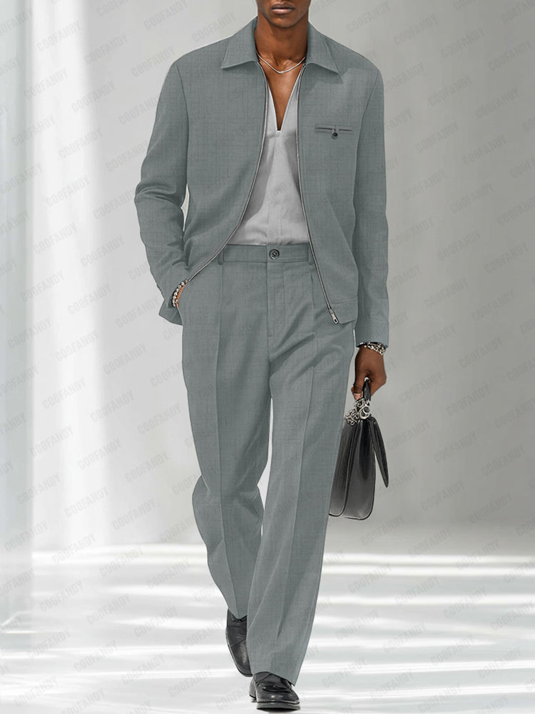 Modern Fashion Jacket Pants Set